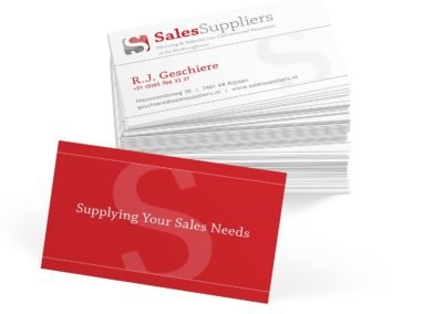 Huisstijl Sales Suppliers