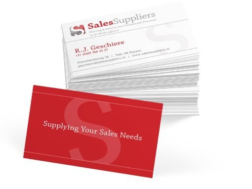 Huisstijl Sales Suppliers