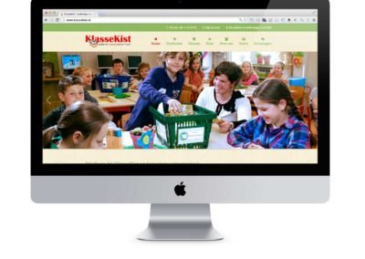 Webshop gerealiseerd voor KlasseKist