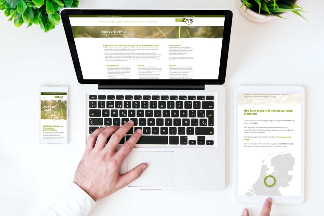 Website Mijn zorg WMO